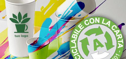 Bicchieri in Carta Biodegradabili Personalizzati