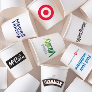 Bicchierini caffè espresso 3oz stampati con il tuo logo.