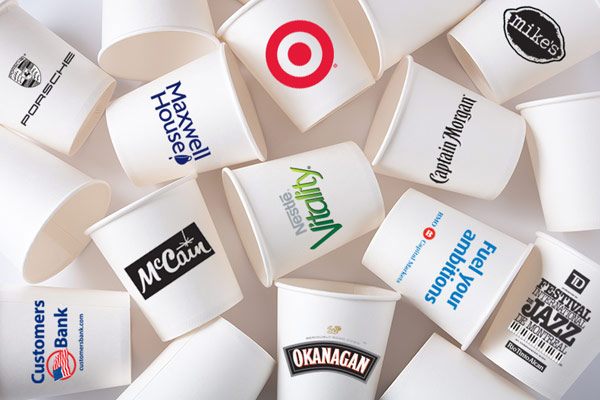 Bicchierini caffè espresso 3oz stampati con il tuo logo.