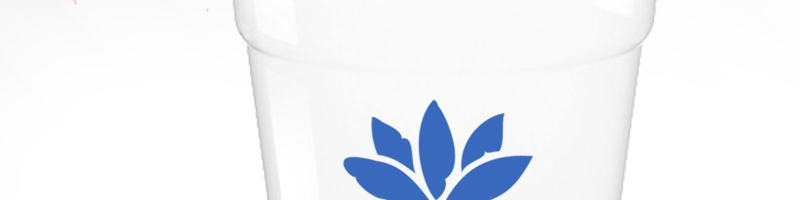 R-PET Bicchieri Trasparenti Biodegradabili – 350ml Personalizzati