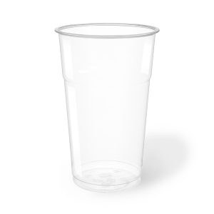 R-PET Bicchieri Trasparenti Biodegradabili - Riciclabili 500ml Personalizzati