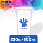 R-PET Bicchieri Cocktail Personalizzati - TUMBLER 300ml