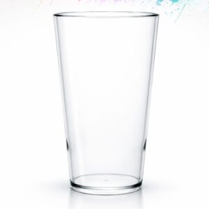 bicchiere plastica dura personalizzato