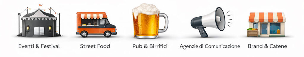 bicchieri per eventi agenzie pub fiere e brand