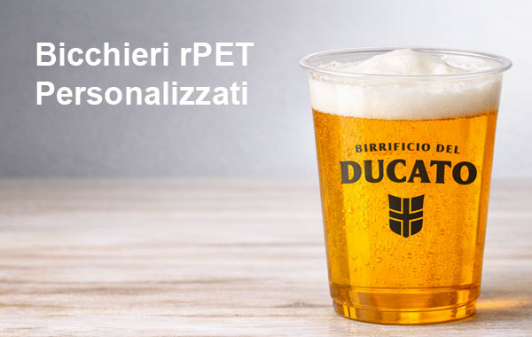 bicchieri r-pet personalizzati