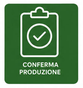 conferma la produzione di bicchieri personalizzati